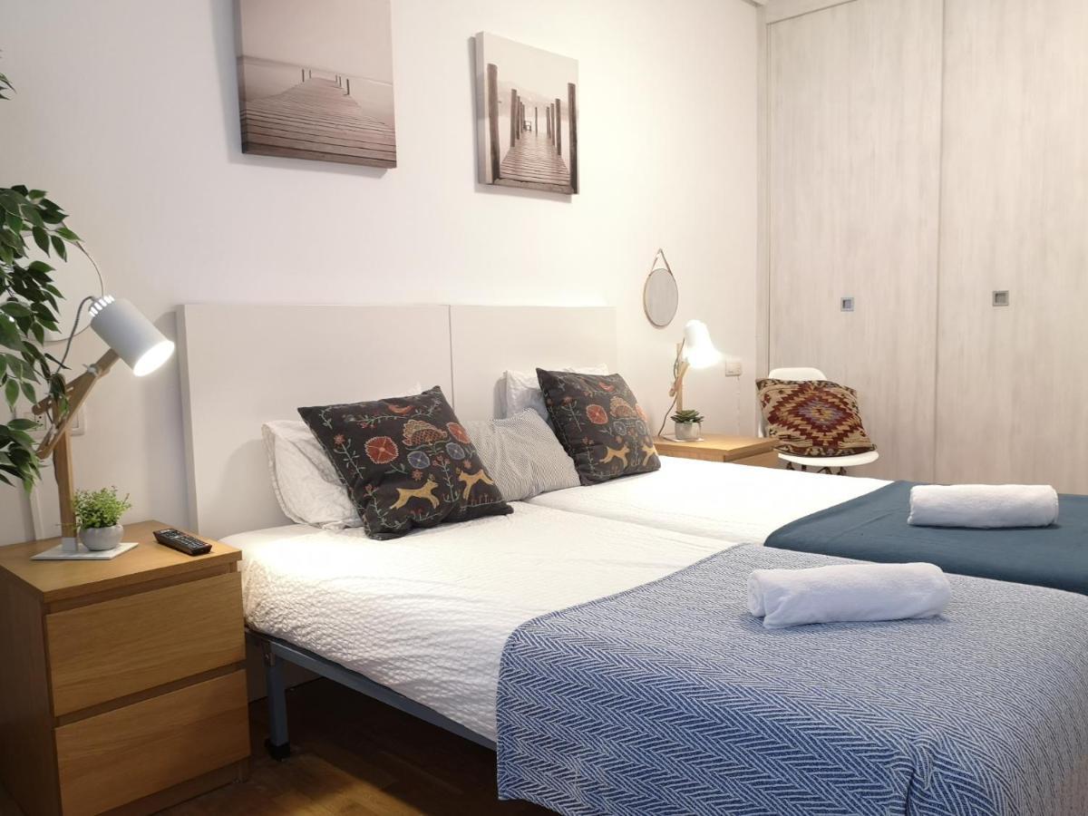 Apartamento Amplio Y Central A Pie De Playa La Concha San Sebastian Luaran gambar